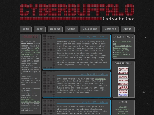 bleets/page/2 screenshot