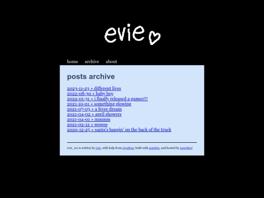 archive screenshot