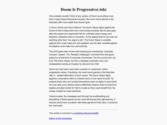 DoomIsProgressive screenshot