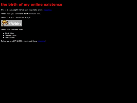 index screenshot