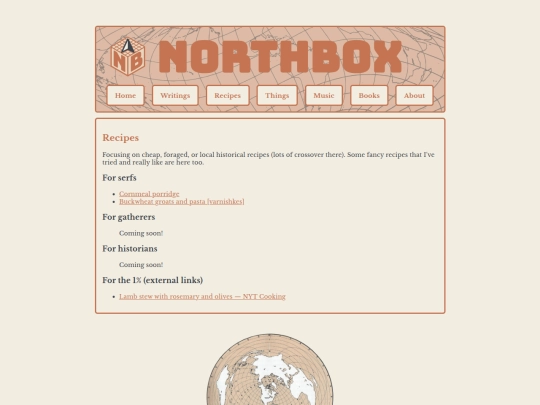 recipes screenshot