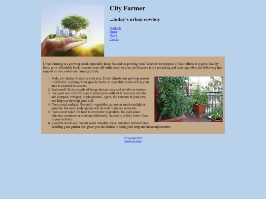 ch4/lab1/cityfarmer04 screenshot