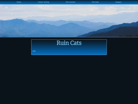 Final Light/CanonSetting/NewFactions/Ruin Cats screenshot