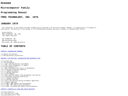 mcs6500 screenshot