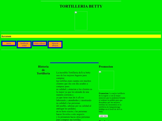 Tortilleria betty screenshot