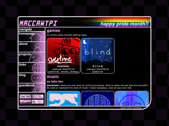 projects screenshot
