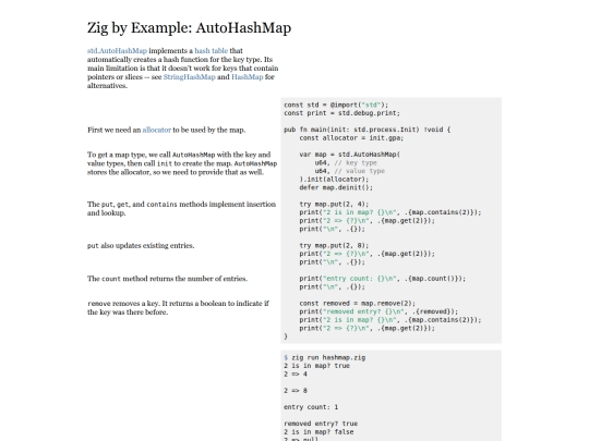 autohashmap screenshot