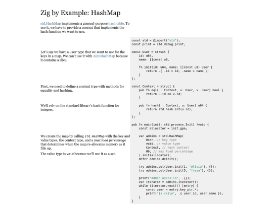 hashmap screenshot