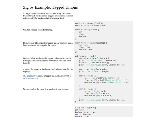 tagged-unions screenshot