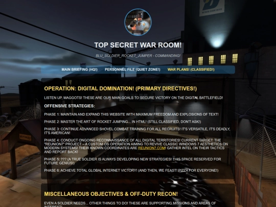 warplans screenshot