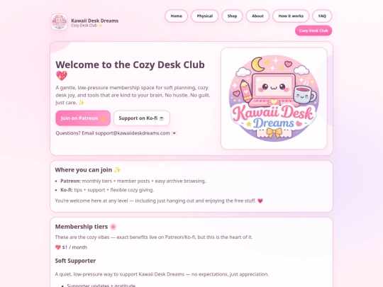 membership screenshot