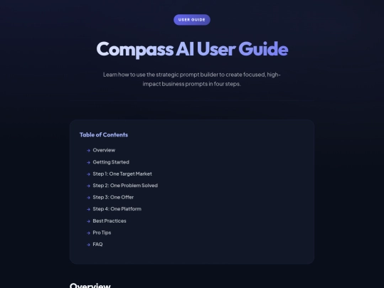 Compass_AI_User_Guide screenshot