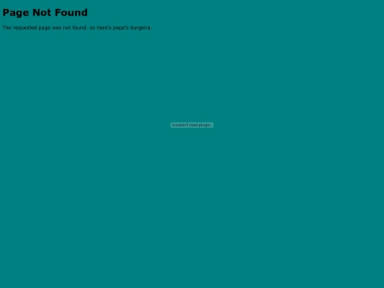 not_found screenshot