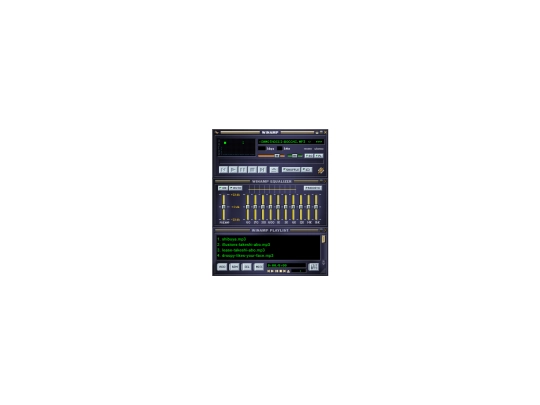 winamp-widget screenshot