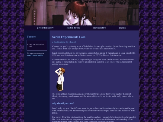 lainindex screenshot