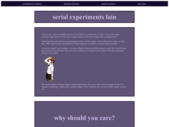 shrines/serialexperimentlain screenshot