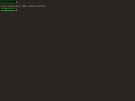not_found screenshot
