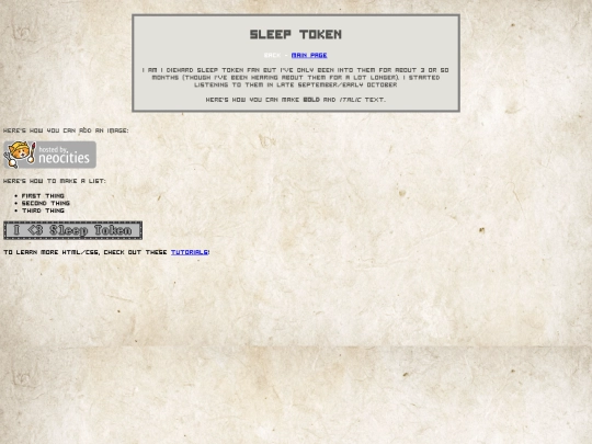 sleep-token screenshot
