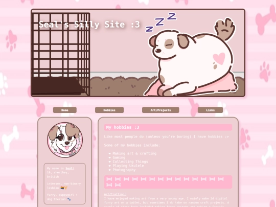 hobbies screenshot