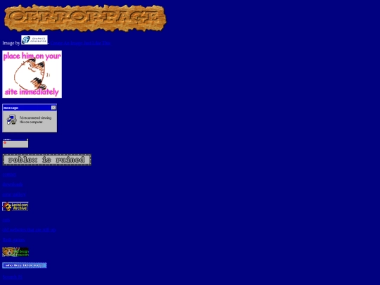 oerrorpage/home screenshot