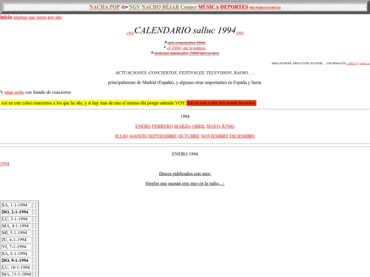 salluc/calendario1994 screenshot