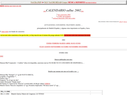 salluc/calendario2002 screenshot