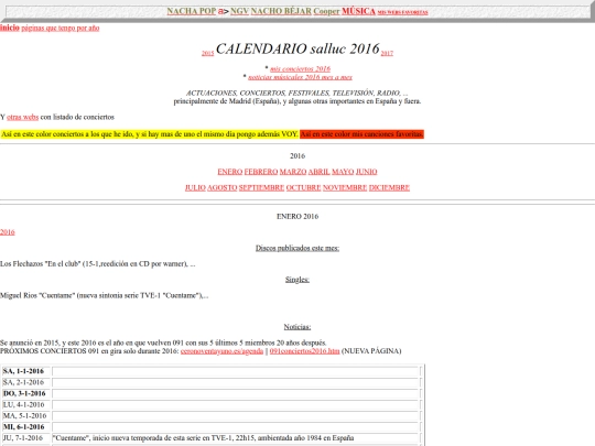 salluc/calendario2016 screenshot