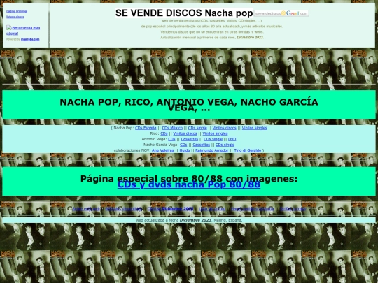sevendediscos/nachapop screenshot