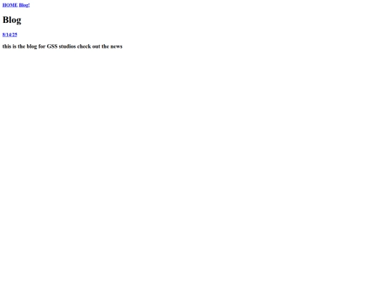 blog screenshot