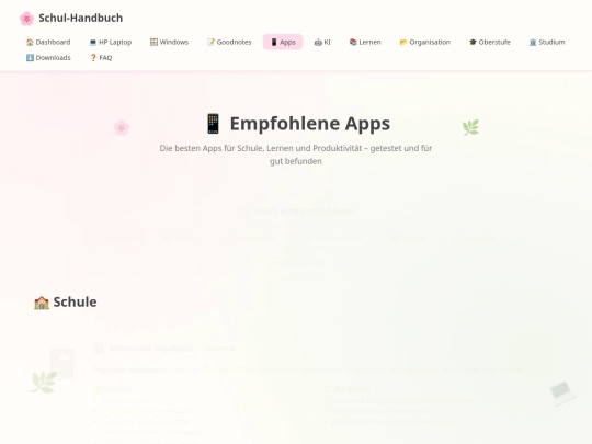 apps screenshot