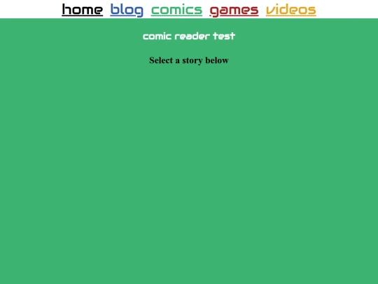 Comics/pagereader screenshot