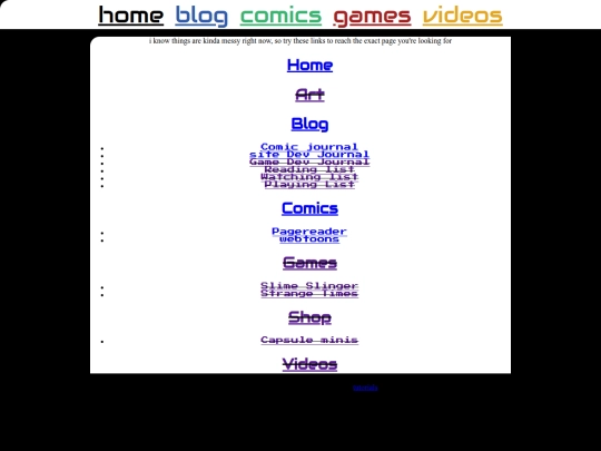sitemap screenshot
