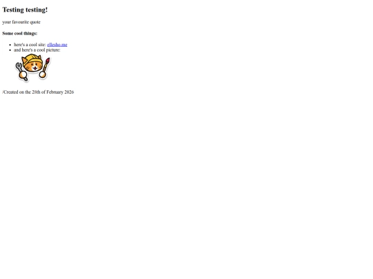 Neocities_Tutorial screenshot