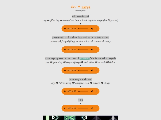 dev/verge screenshot