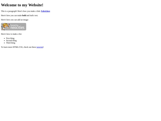index screenshot