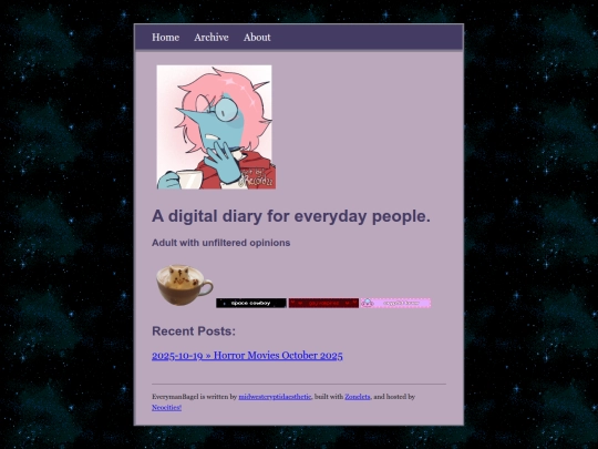 Blog/everymanbagelblog screenshot