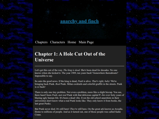 anarchyandfinch/chapter1 screenshot