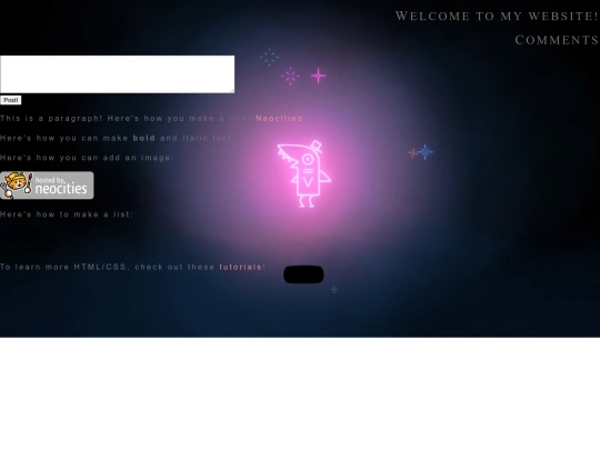 comments screenshot