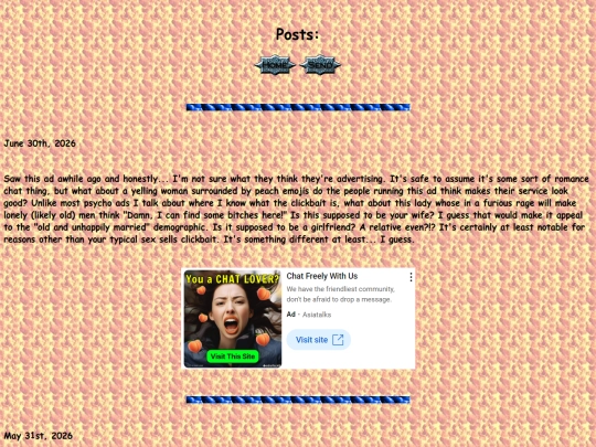 posts screenshot