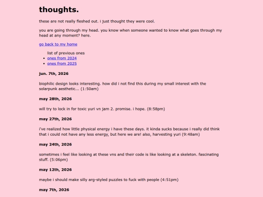 thoughts screenshot