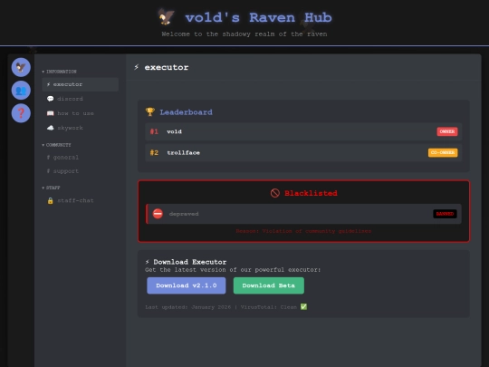 raven screenshot