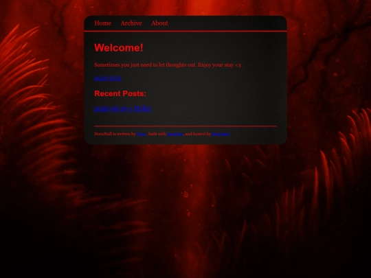 blog/main screenshot