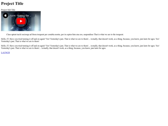 ajax/project5 screenshot