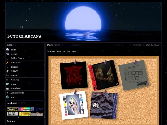 pinboards/music screenshot