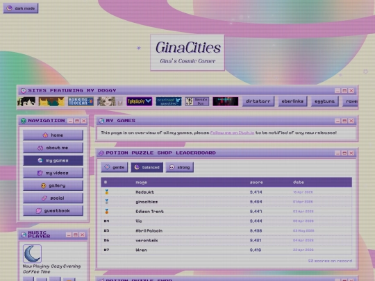 games screenshot