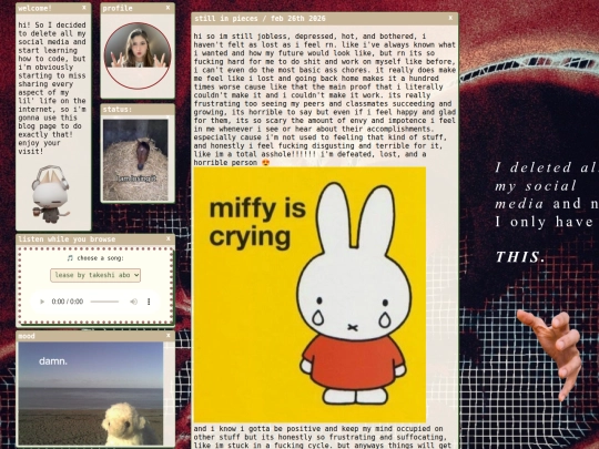 Blog screenshot