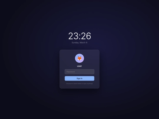 weblinux screenshot