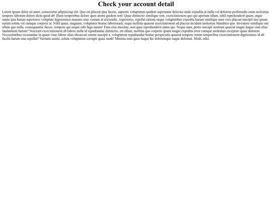 responsive-page/account screenshot