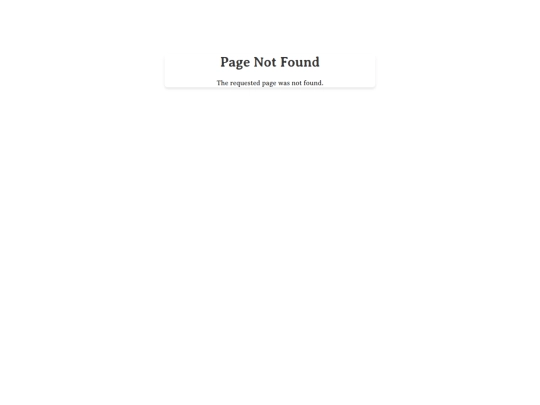 not_found screenshot