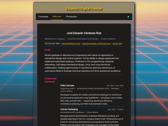 cv screenshot